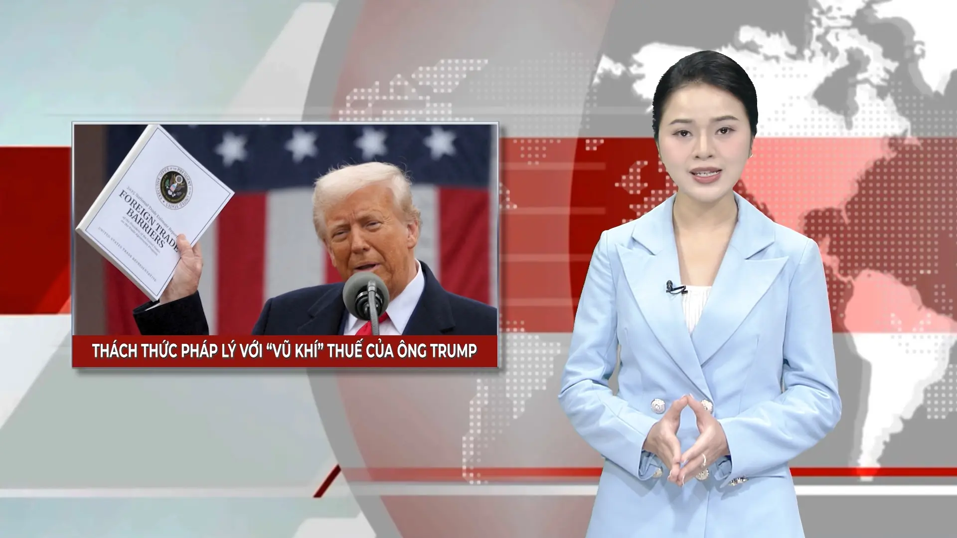 Thách thức pháp lý với ‘vũ khí’ thuế của ông Trump | Nhìn ra thế giới | 03/09/2025